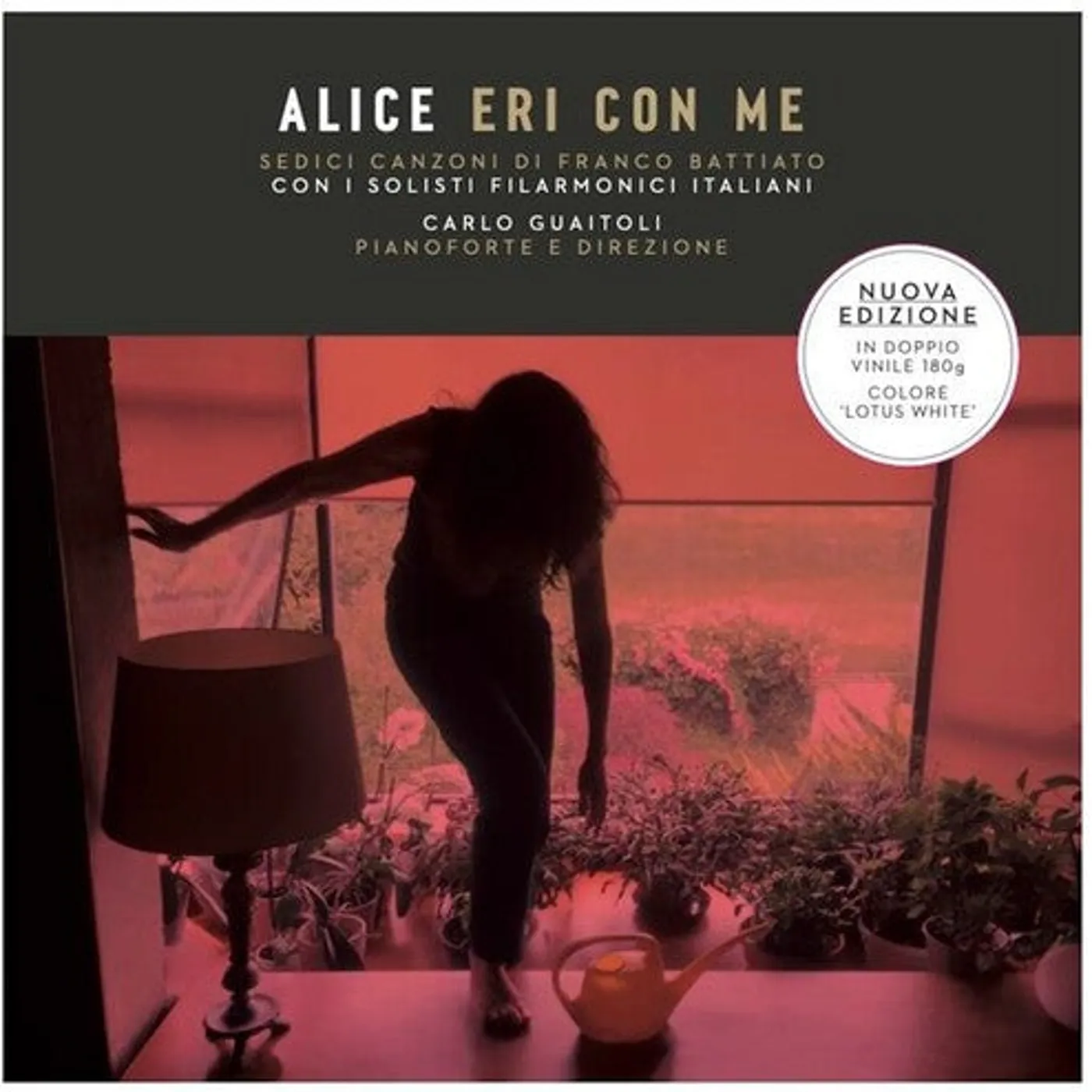 Alice LP Vinyl - Eri Con Me (Coloured Vinyl) (Wht) (Ita)