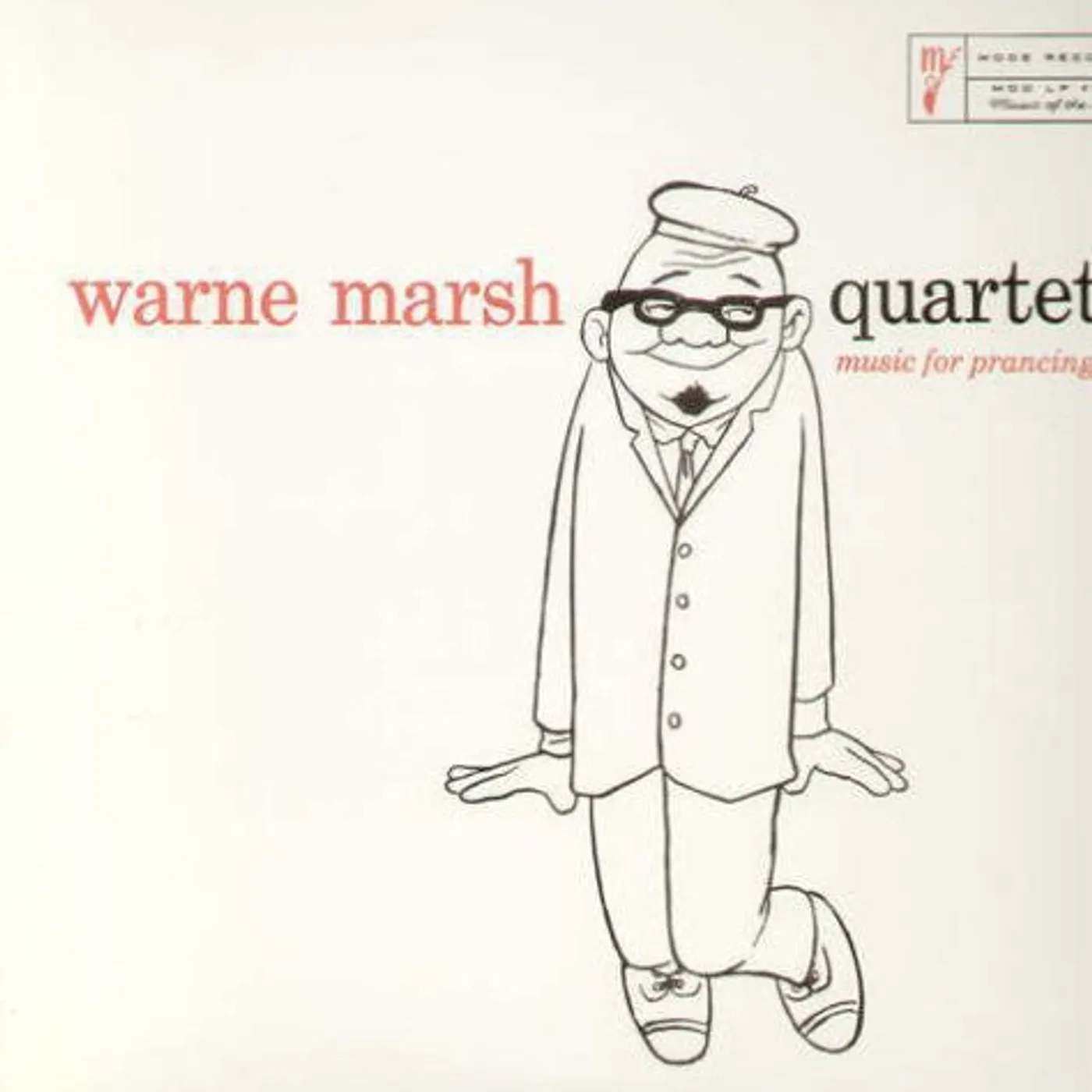 Warne Marsh LP Vinyl - Music For Prancing