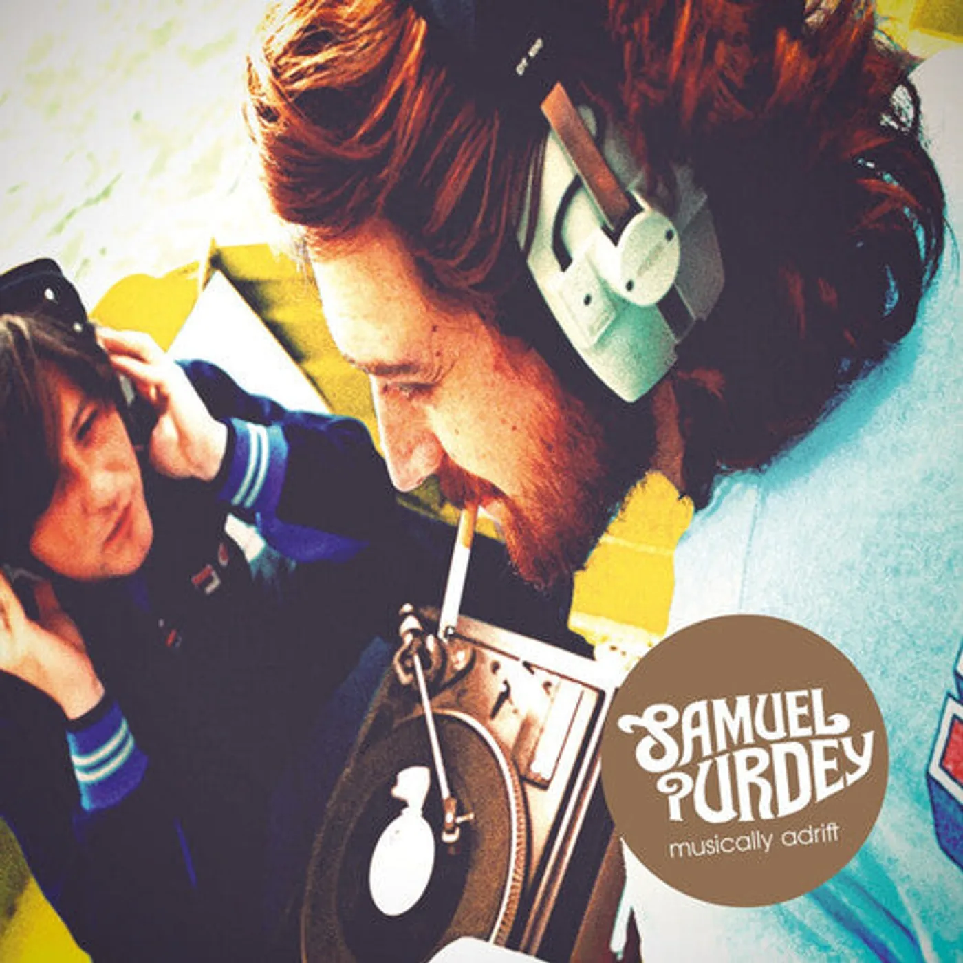 Samuel Purdey LP Vinyl - Musically Adrift - Blue (Blue) (Coloured Vinyl) (Reis)
