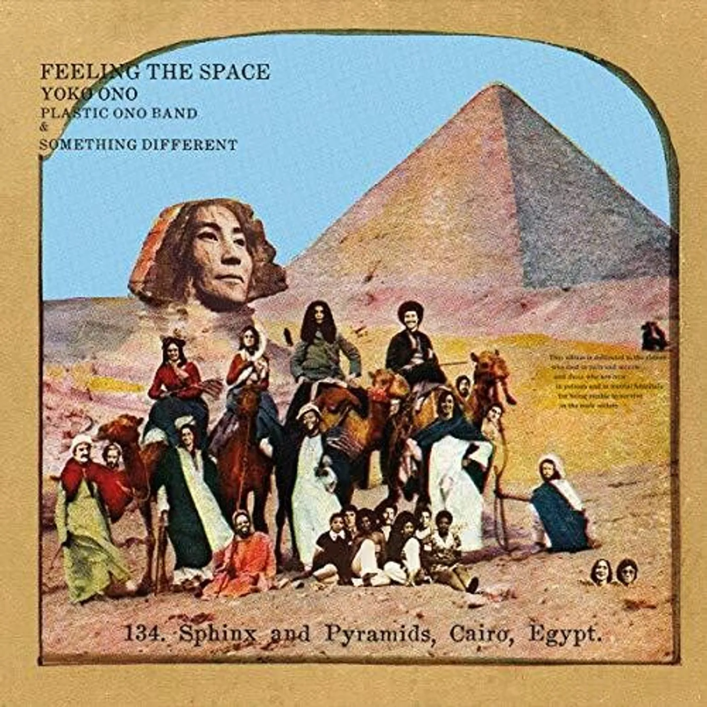 Yoko Ono LP Vinyl - Feeling The Space - White