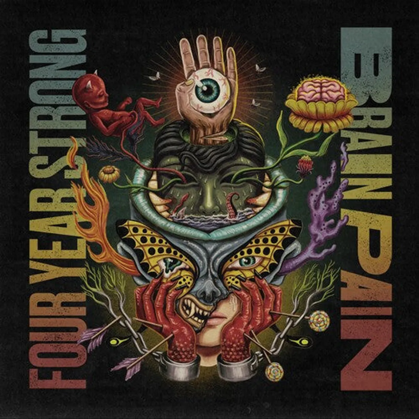 Four Year Strong LP Vinyl - Brain Pain (Dlx)
