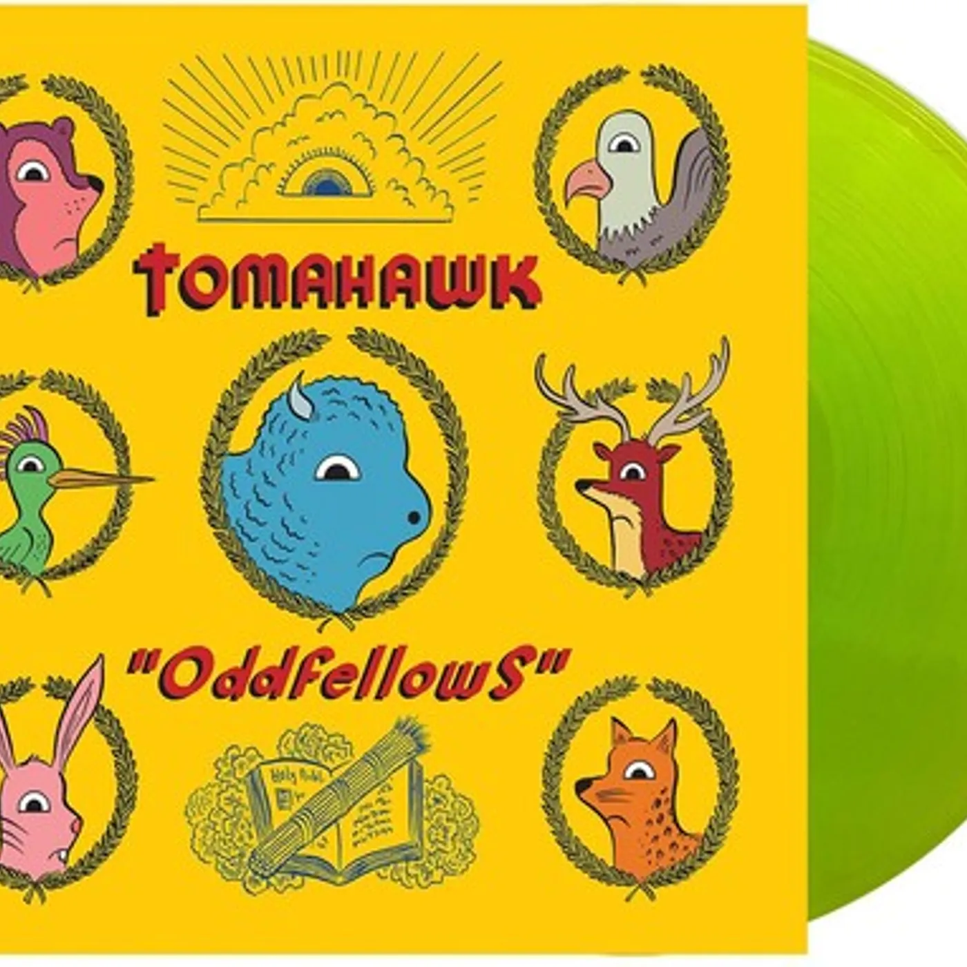 Tomahawk LP Vinyl - Oddfellows (Coloured Vinyl) (Ylw)