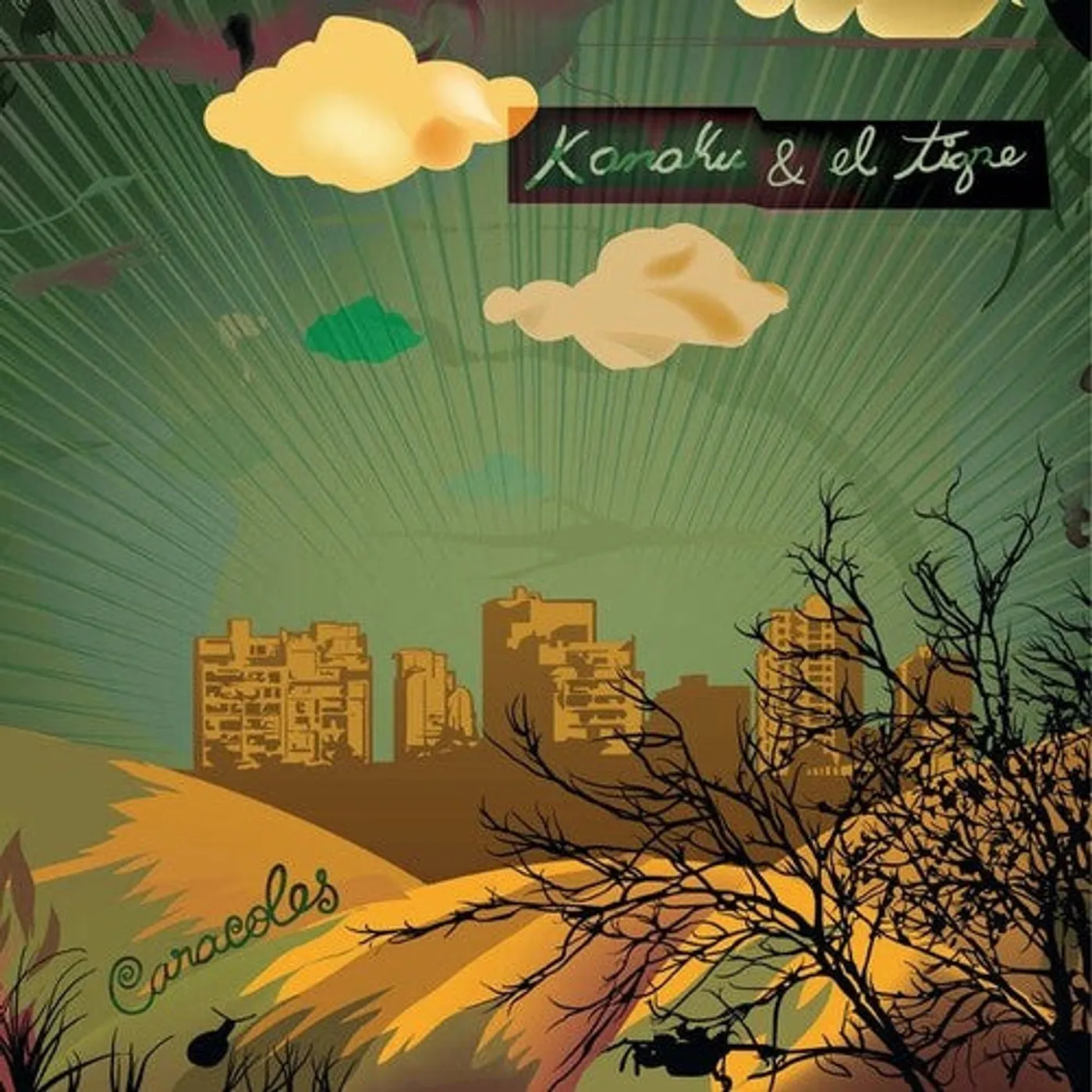 Kanaku Y El Tigre LP Vinyl - Caracoles (Spa)
