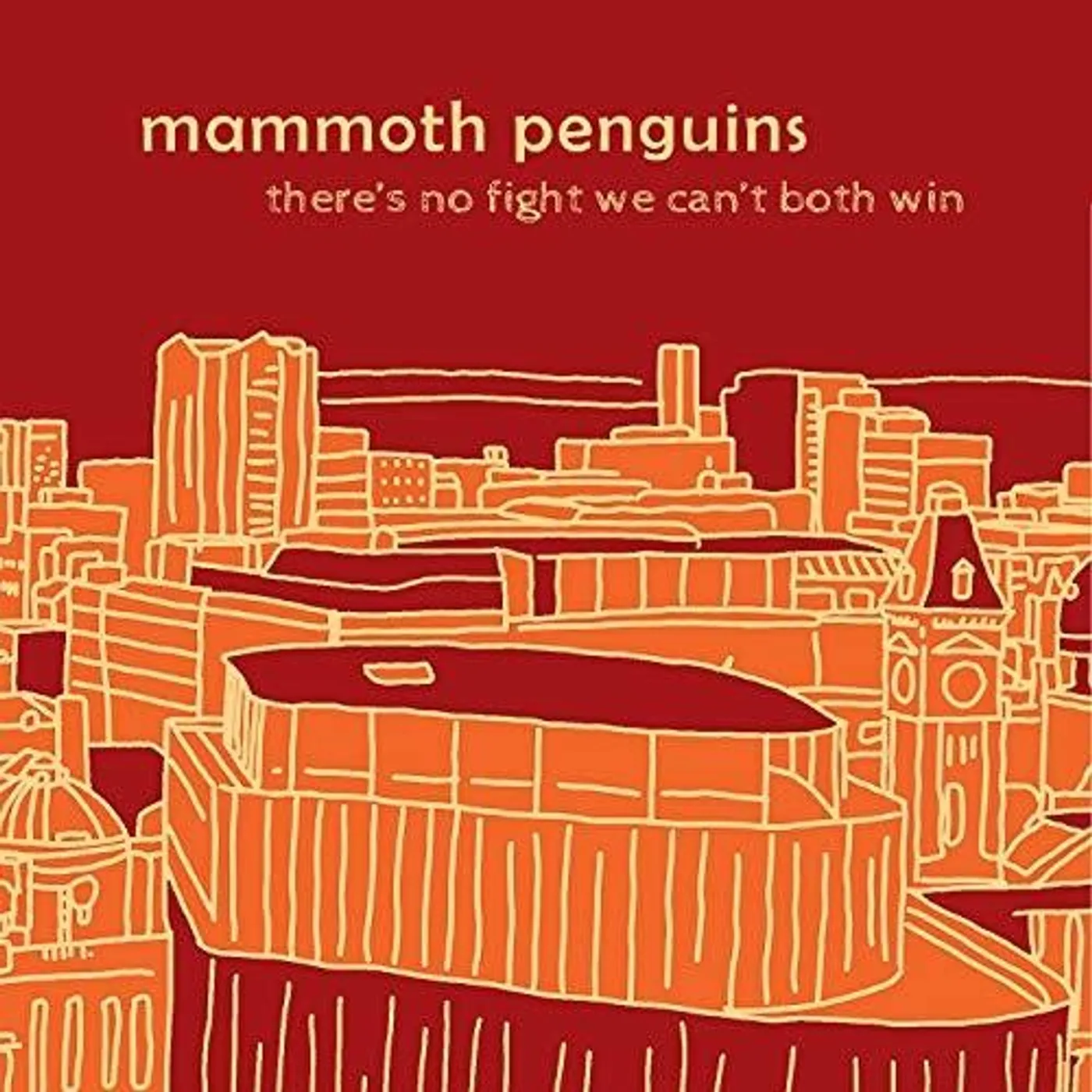 Mammoth Penguins LP Vinyl - There Is No Fight We Can'T Both Win (Coloured Vinyl) (Ylw)