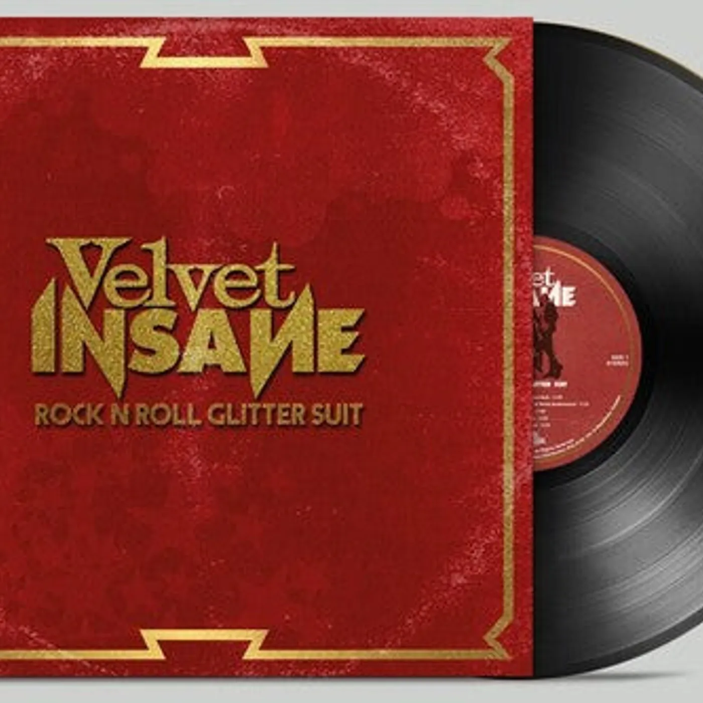 Velvet Insane LP Vinyl - Rock 'N' Roll Glitter Suit