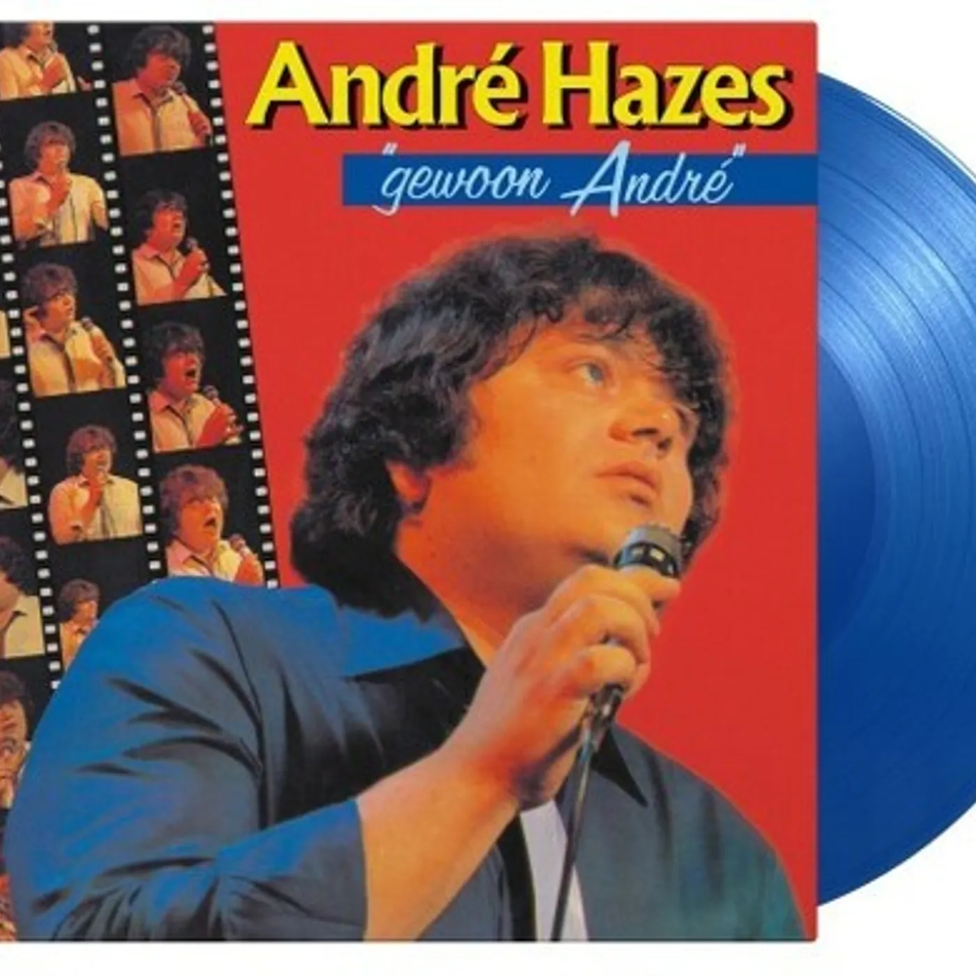 Andre Hazes LP Vinyl - Gewoon Andre (Blue) (Coloured Vinyl) (Ltd) (Ogv) (Hol)