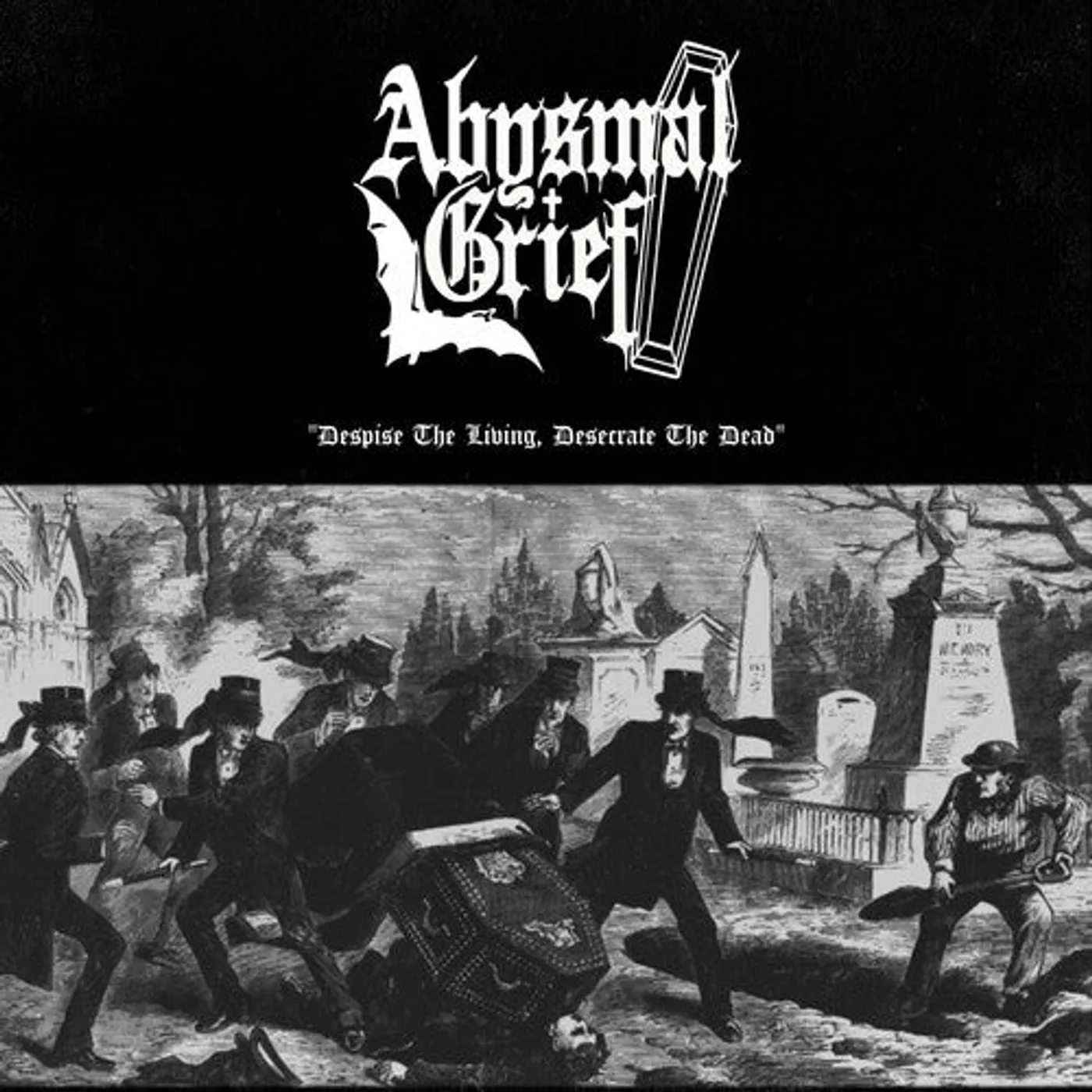 Abysmal Grief LP Vinyl - Despise The Living Desecrate The Dead