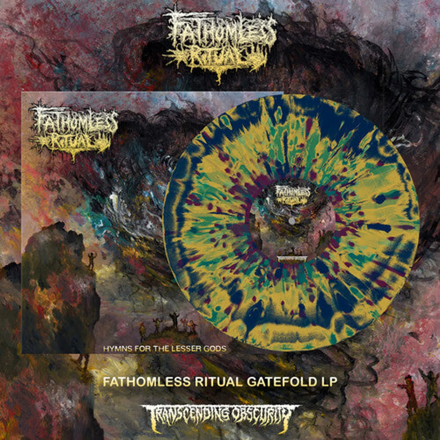 Fathomless Ritual LP Vinyl - Hymns For The Lesser Gods (Gate Fold)