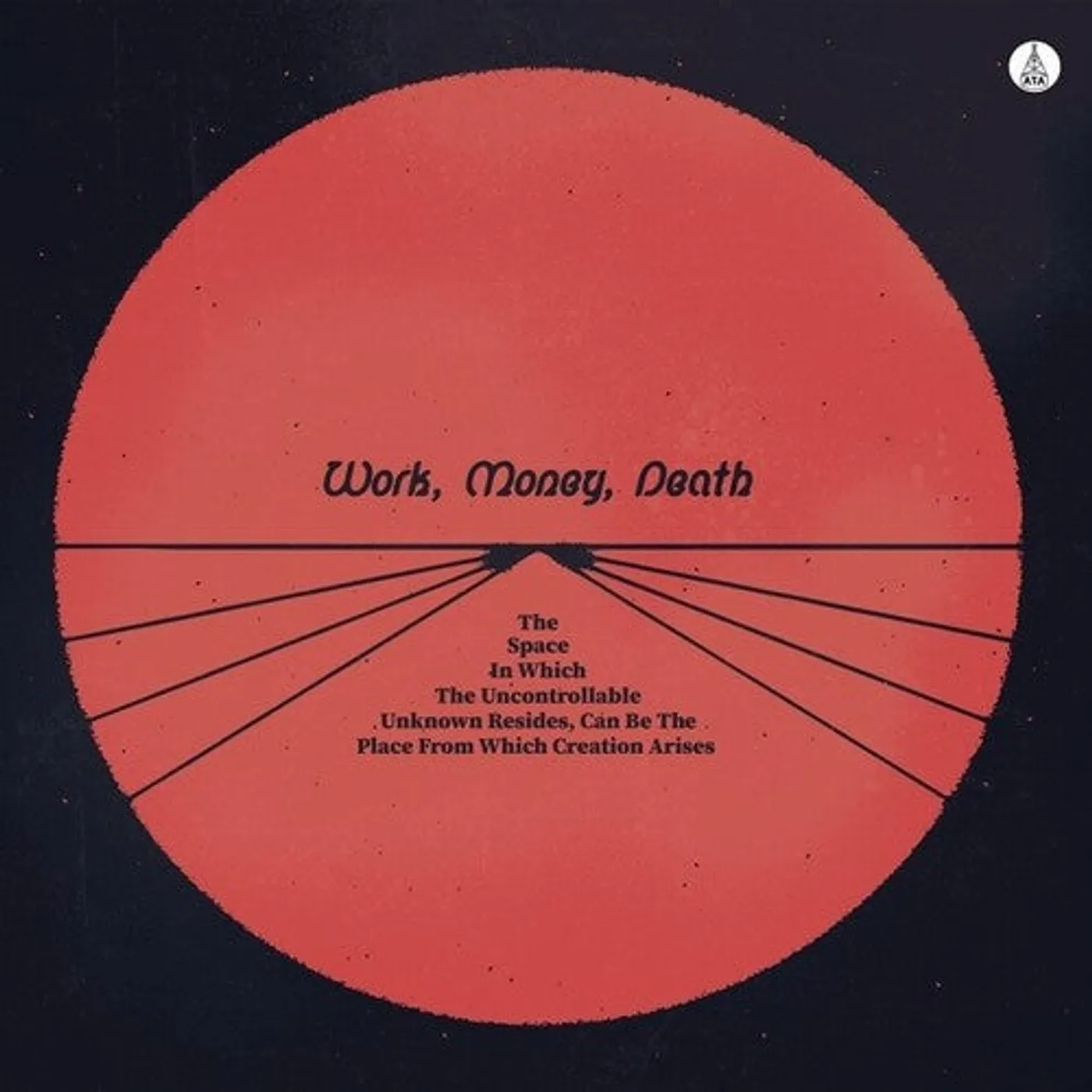 Work Money Death LP Vinyl - Space In Which The Uncontrollable Unknown Resides