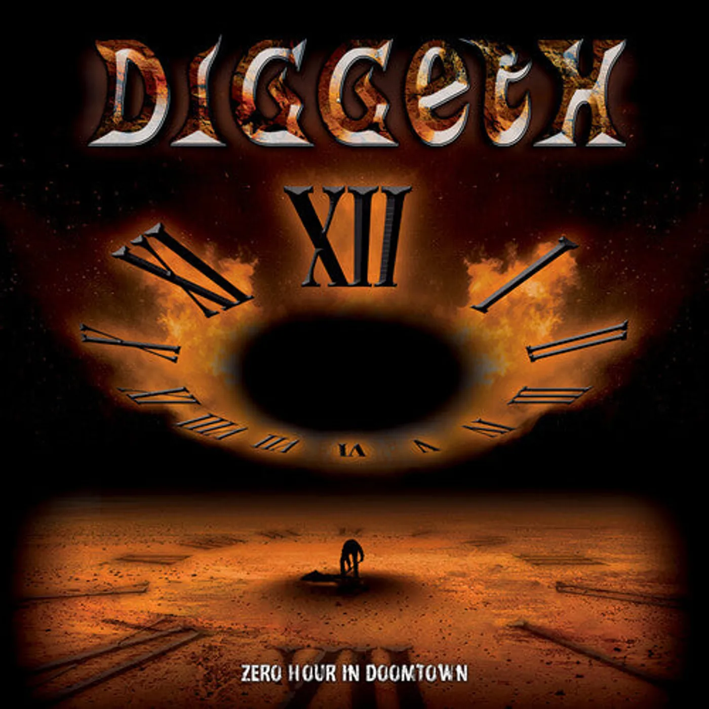 Diggeth LP Vinyl - Zero Hour In Doomtown - Metallic Copper (Coloured Vinyl)