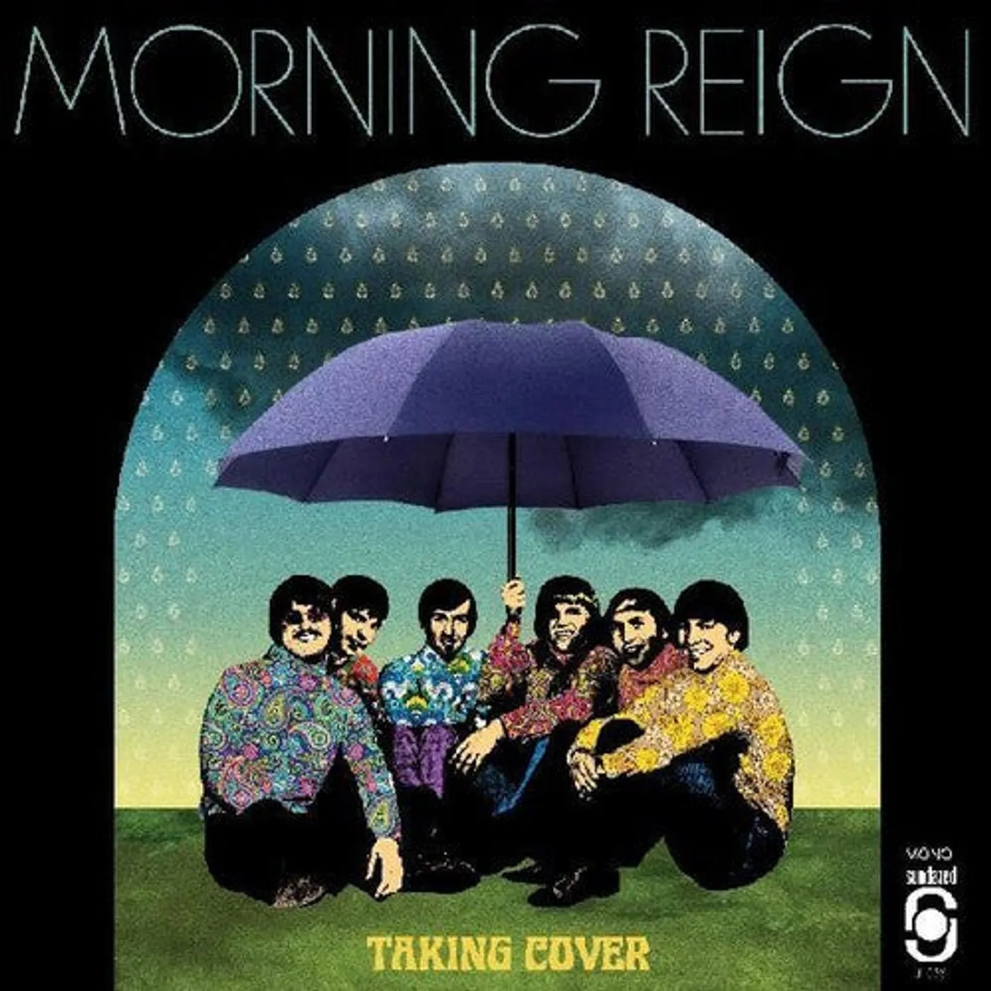 Morning Reign LP Vinyl - Taking Cover (Blue) (Coloured Vinyl)