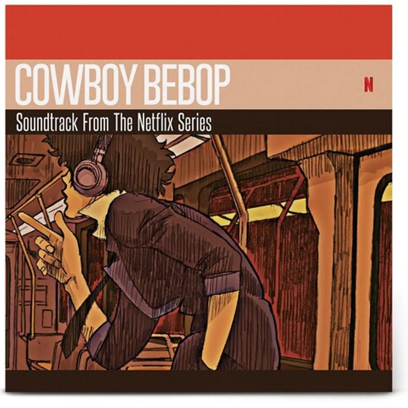 Seatbelts (Coloured Vinyl) (Gate Fold) (Org) (Red) LP Vinyl - Cowboy Bebop (Soundtrack From Netflix Series) Original Soundtrack