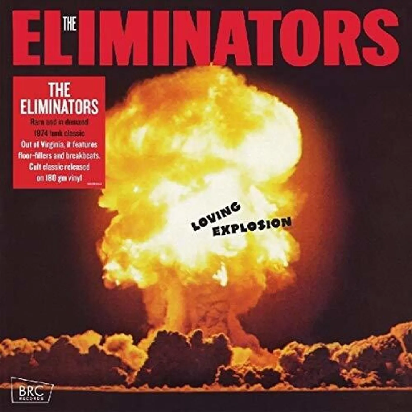 The Eliminators LP Vinyl - Loving Explosion (Uk)
