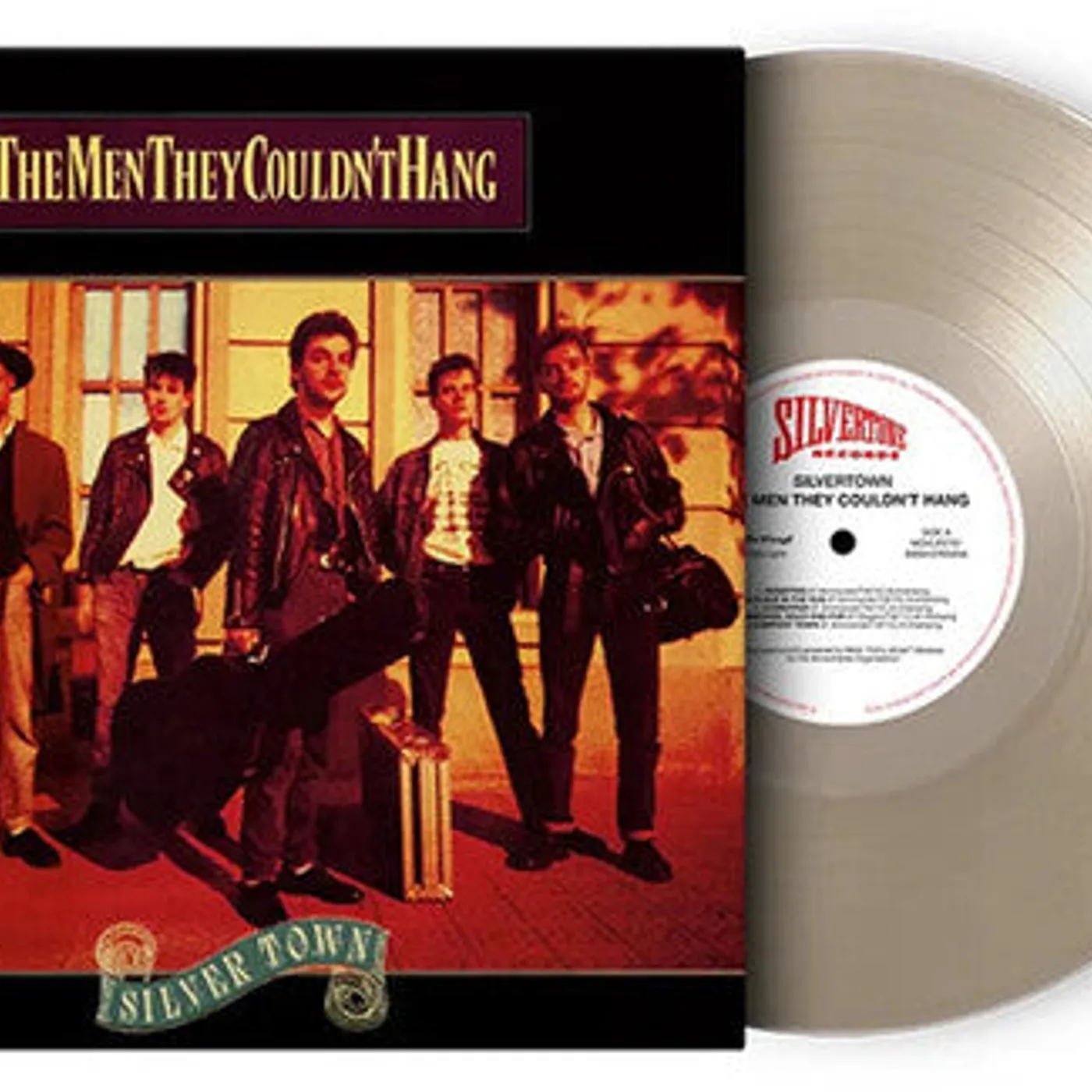The Men They Couldn't Hang LP Vinyl - Silver Town (Cvnl) (Gate Fold) (Ltd) (Ogv) (Hol)