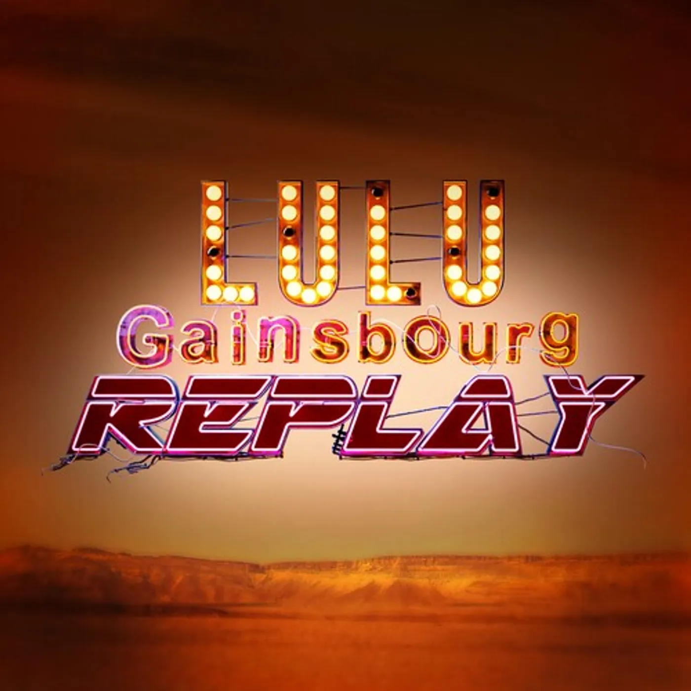 Lulu Gainsbourg LP Vinyl - Replay - Transparent (Coloured Vinyl)