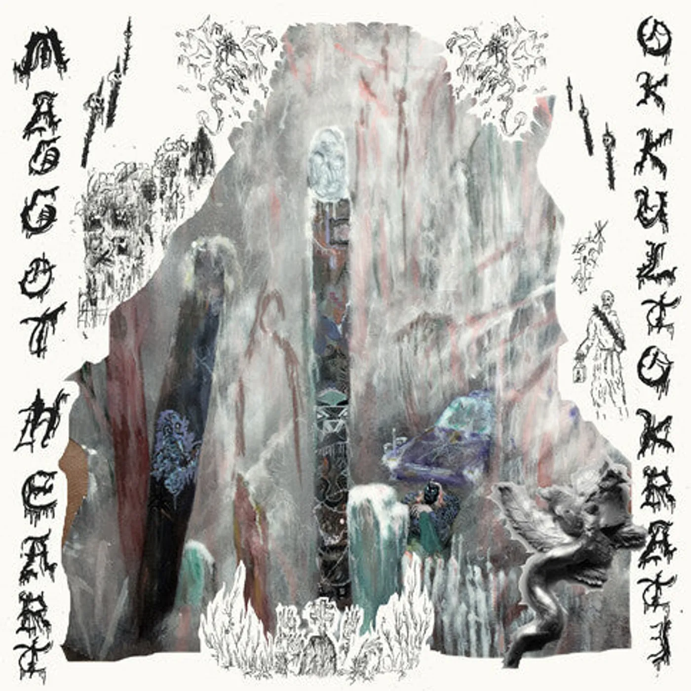 Maggot Heart & Okkultokrati LP Vinyl - Maggot Heart & Okkultokrati