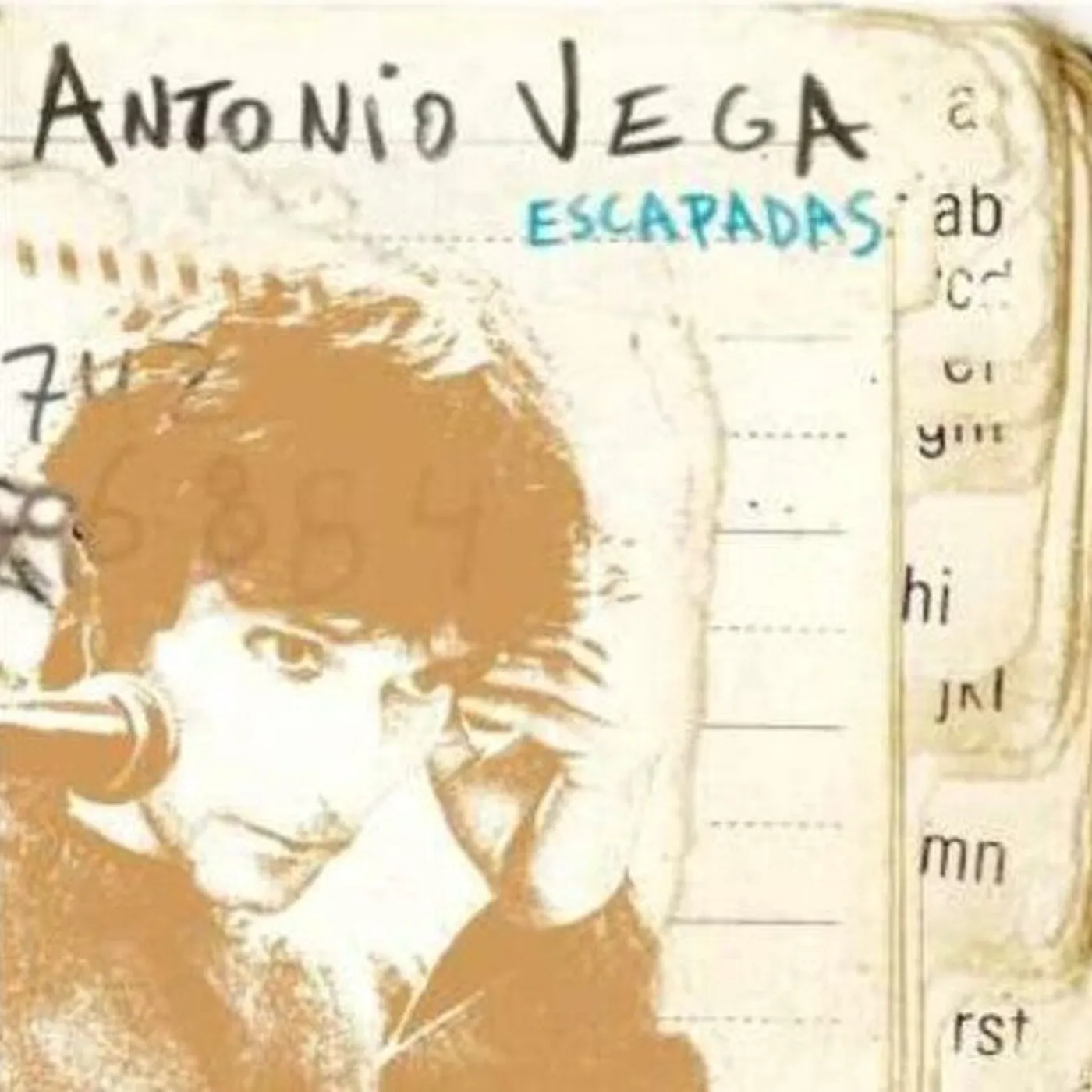Antonio Vega LP Vinyl - Escapadas (Spa)