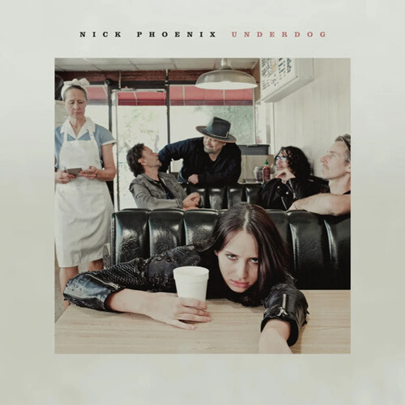 Nick Phoenix LP Vinyl - Underdog (Blue) (Coloured Vinyl)
