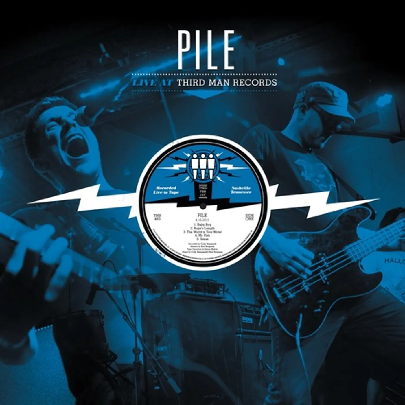 Pile LP Vinyl - Live At Third Man Records 04-16-2017