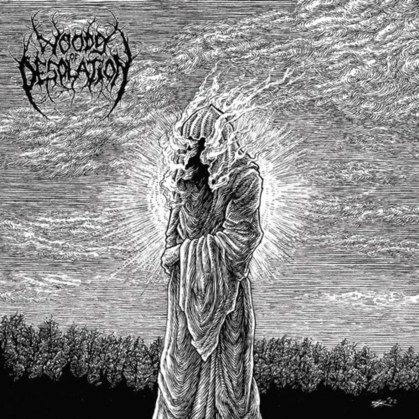 Woods Of Desolation LP Vinyl - Toward The Depths (Gate Fold) (Ltd)
