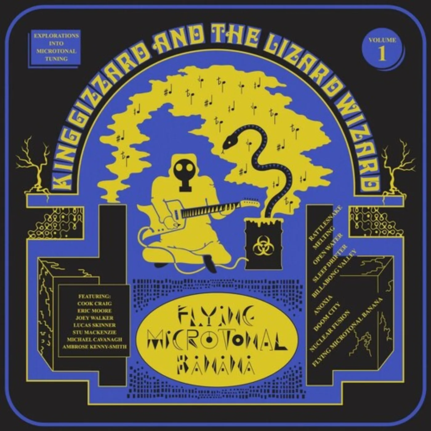 King Gizzard & The Lizard Wizard LP Vinyl - Flying Microtonal Banana (Eco) (Uk)