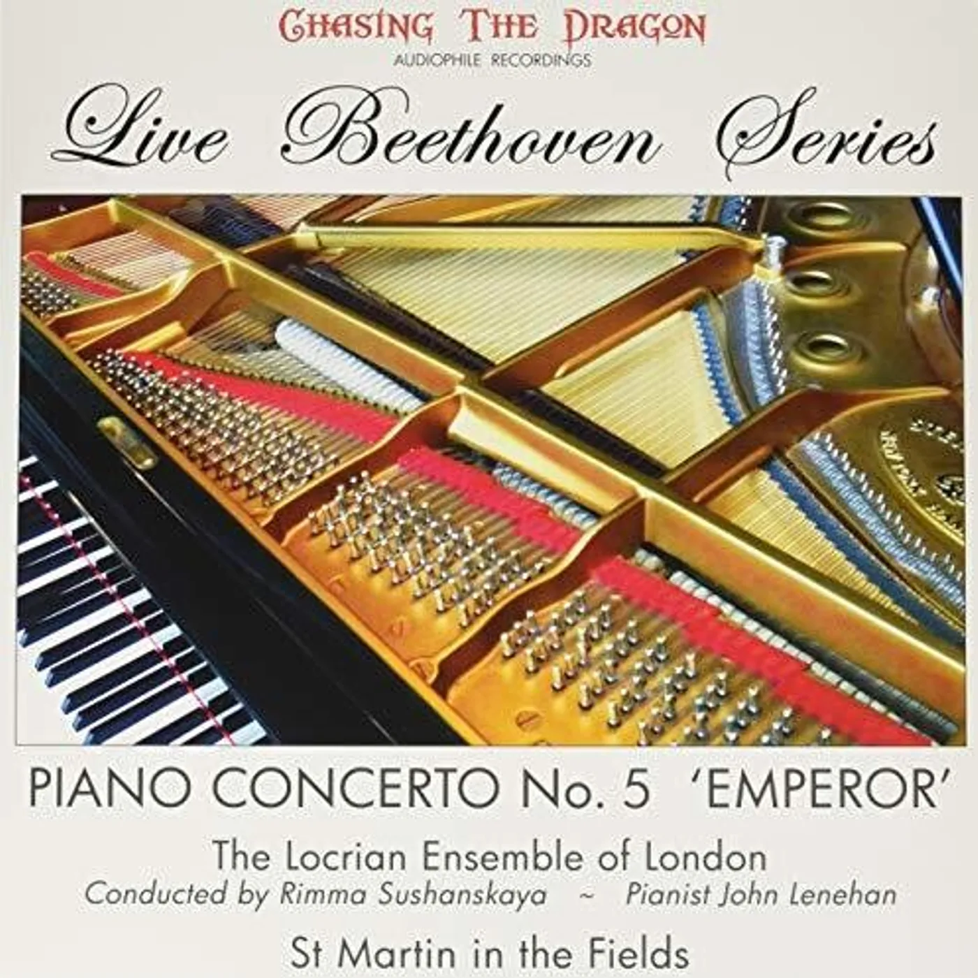 Sushananskaya & Locrian Ensemble Of London LP Vinyl - Piano Concerto 5 Emperor (Ogv)