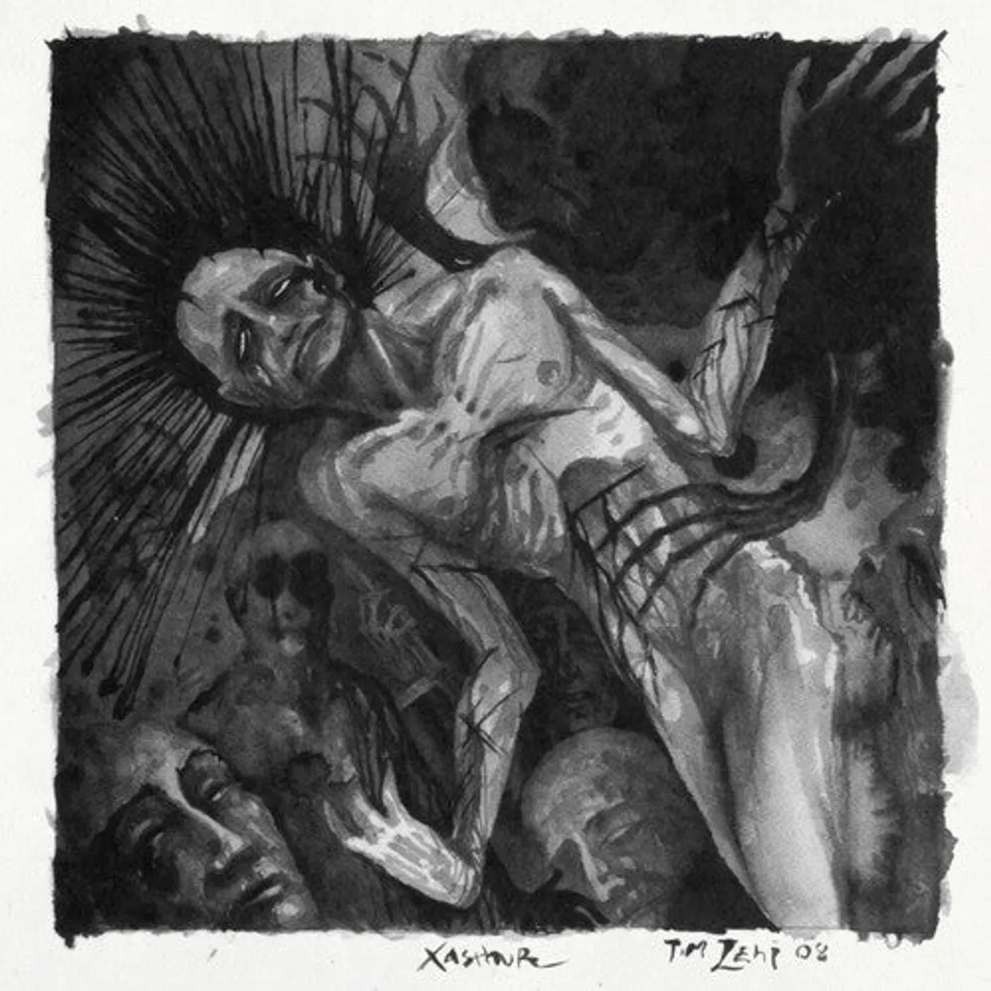 Xasthur LP Vinyl - All Reflections Drained (Gate Fold)