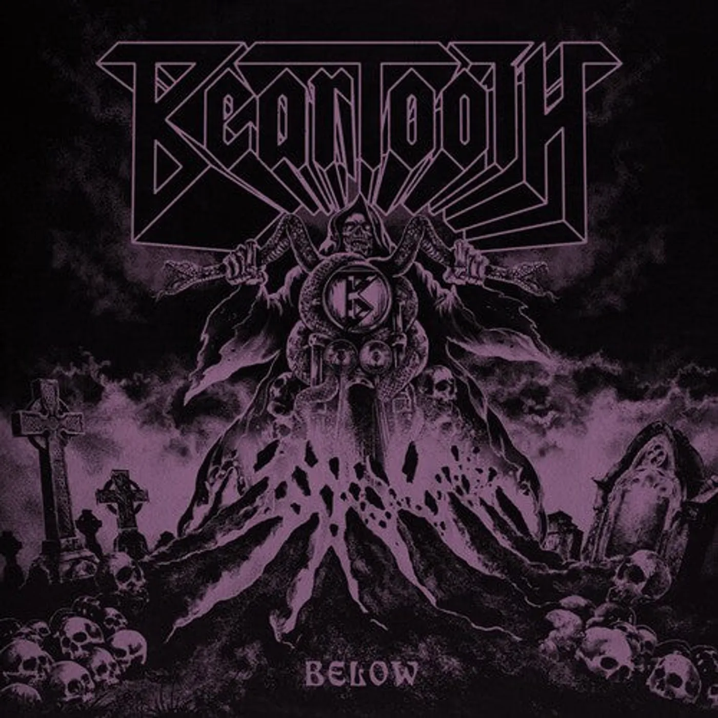 Beartooth LP Vinyl - Below (Coloured Vinyl) (Gate Fold) (Purp)