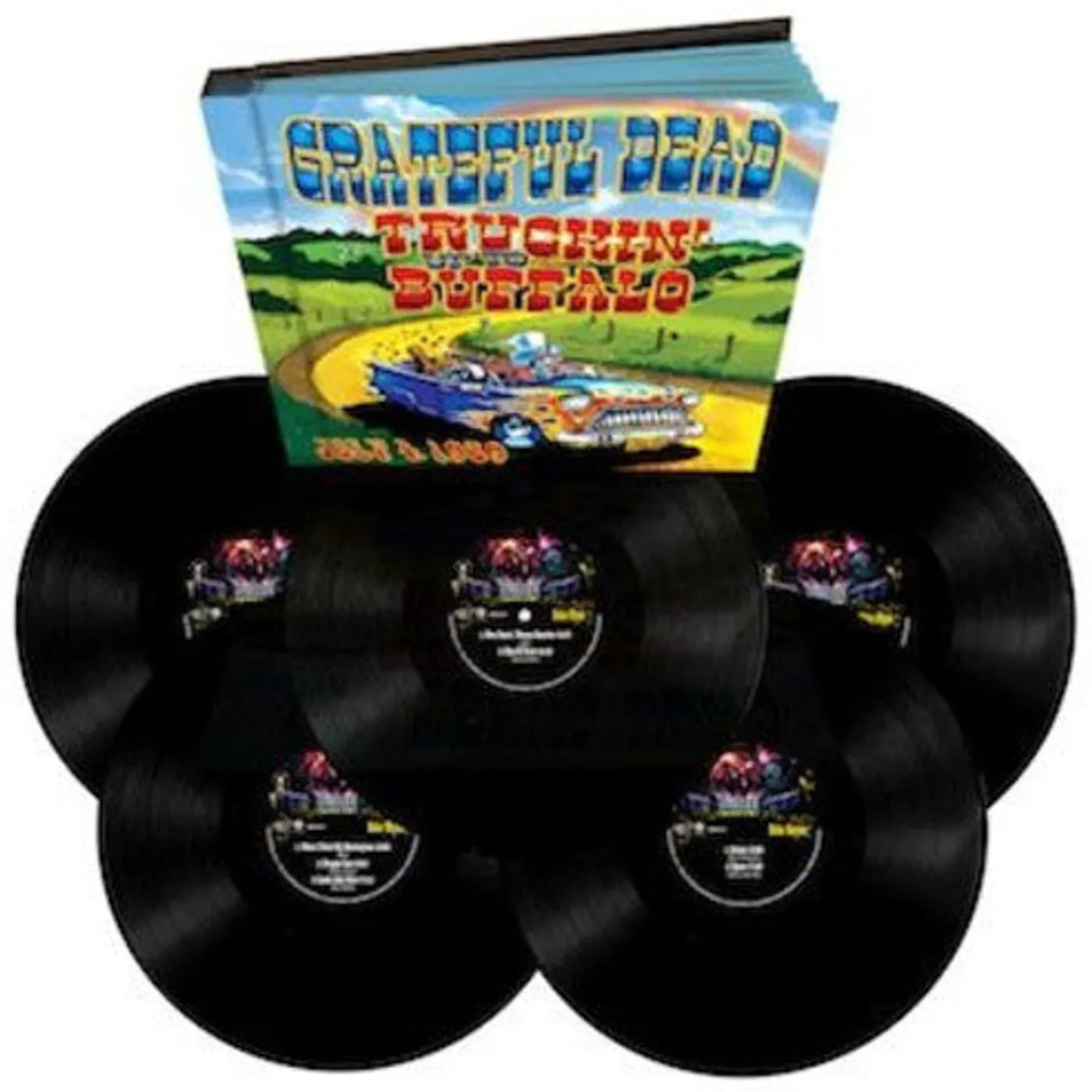 Grateful Dead LP Vinyl - Truckin Up To Buffalo: July 4 1989