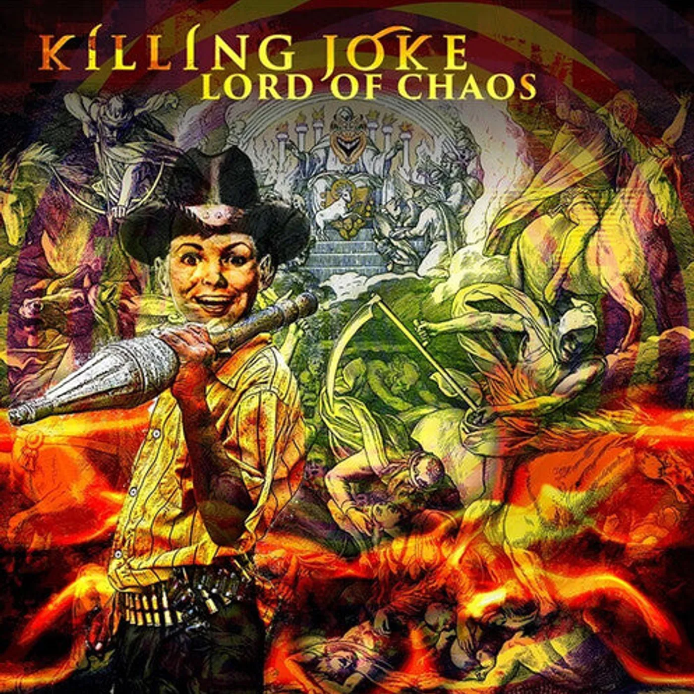 Killing Joke LP Vinyl - Lord Of Chaos (Blk) (Coloured Vinyl) (Grn) (Spla)
