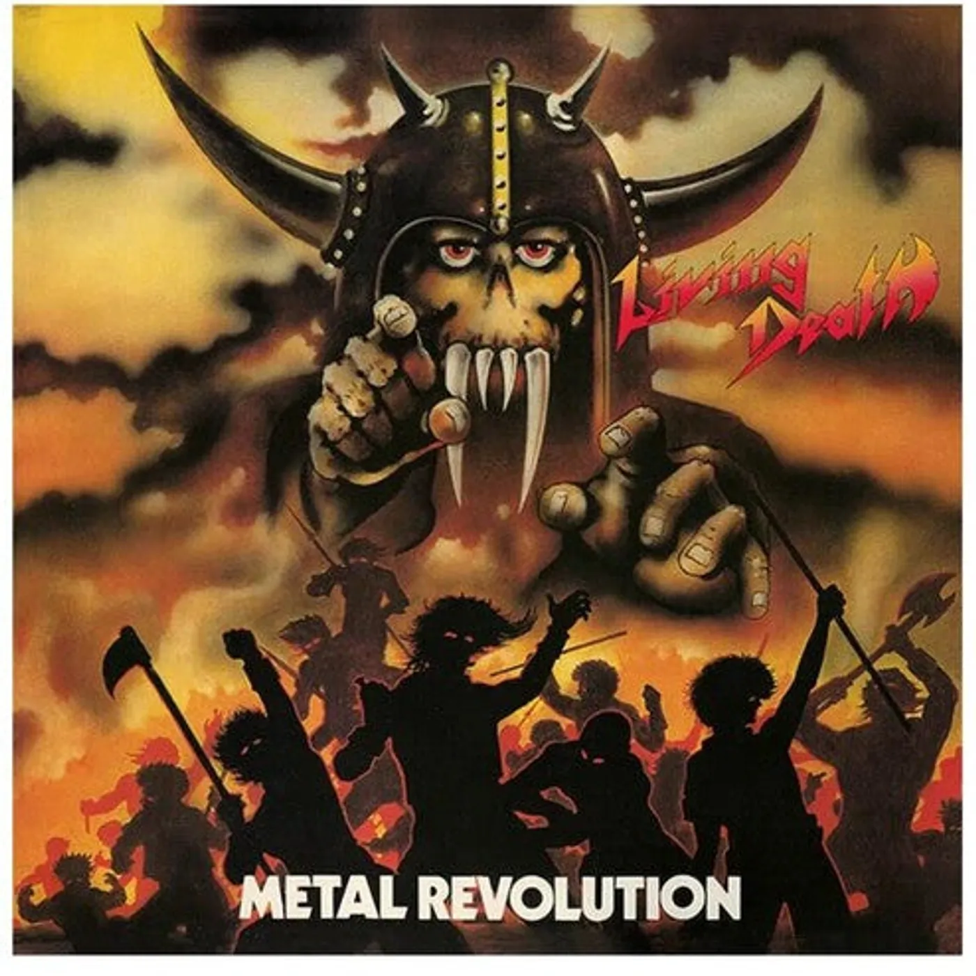 Living Death LP Vinyl - Metal Revolution - Orange (Coloured Vinyl) (Org)