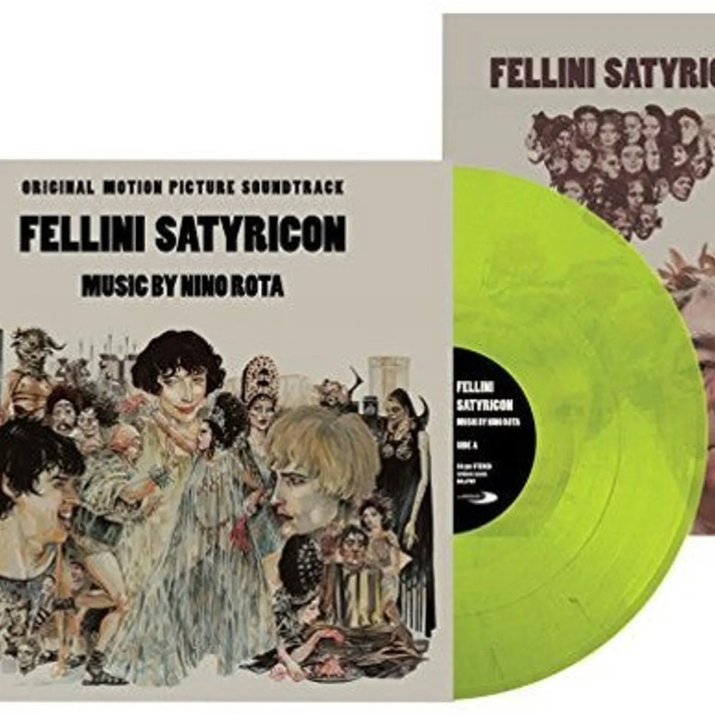 Nino Rota LP Vinyl - Fellini Satyricon - Original Soundtrack