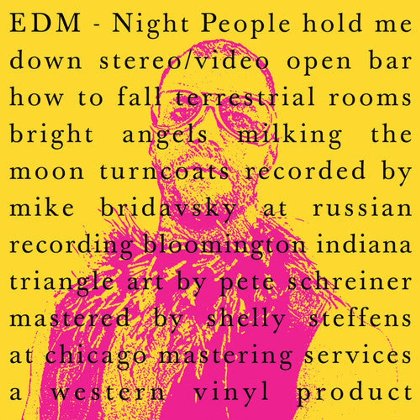 Edm LP Vinyl - Night People
