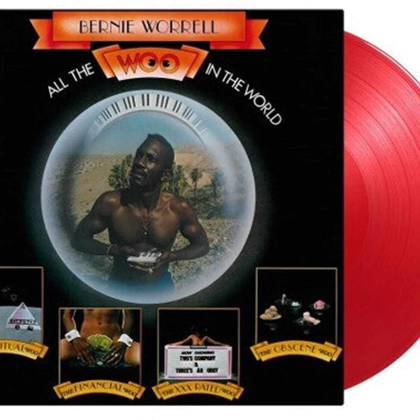 Bernie Worrell LP Vinyl - All The Woo In The World (Coloured Vinyl) (Ltd) (Ogv) (Red)
