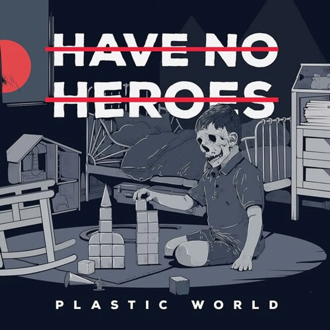 Have No Heroes LP Vinyl - Plastic World - Red W/Black Splatter (Blk) (Coloured Vinyl)