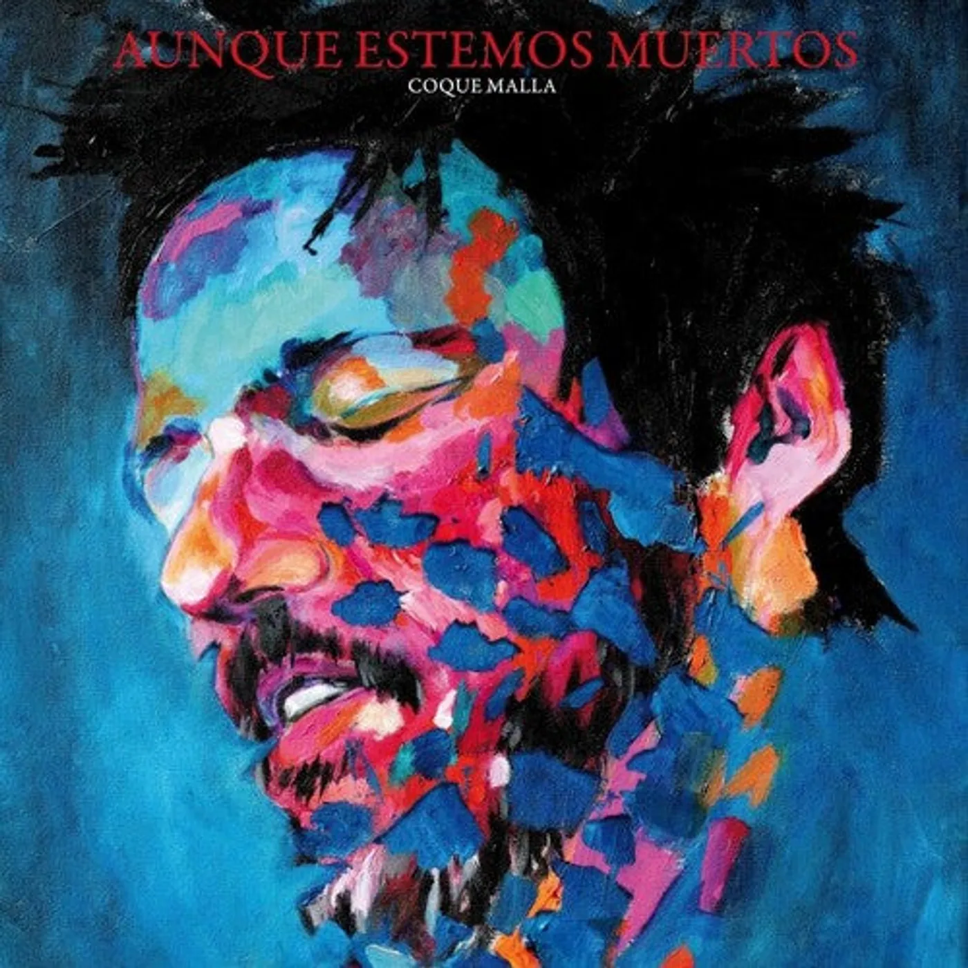 Coque Malla LP Vinyl - Aunque Estemos Muertos (Blue) (Coloured Vinyl) (Spa)