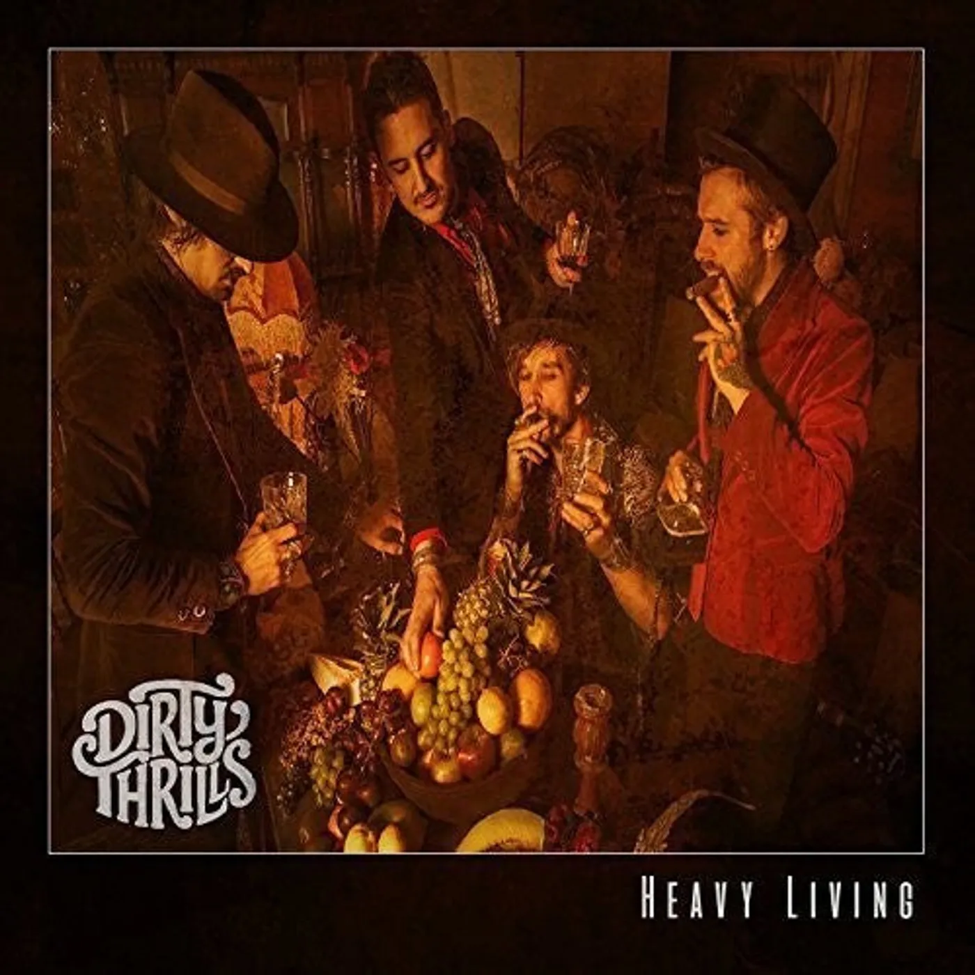 Dirty Thrills LP Vinyl - Heavy Living (Blk) (Gate Fold) (Ltd)