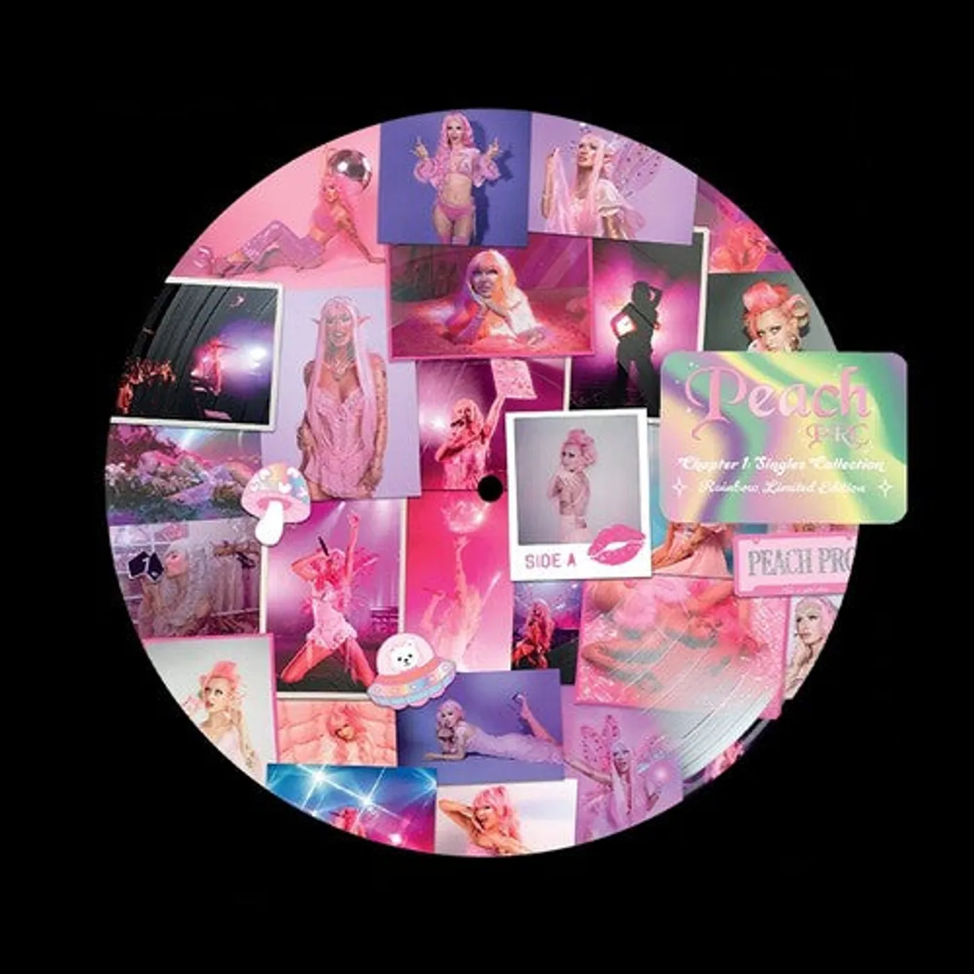 Peach Prc LP Vinyl - Chapter 1: Singles Collection - Peach Pit Picture