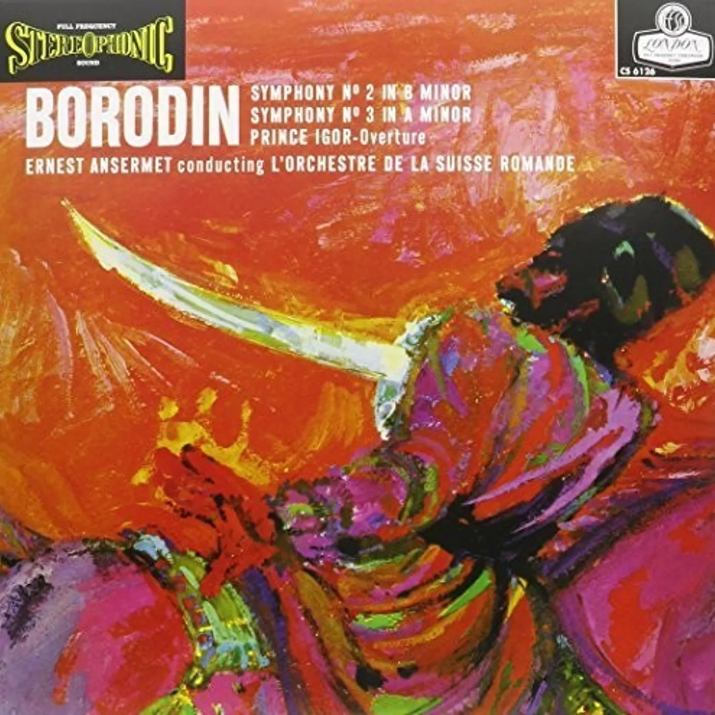Ernest Ansermet LP Vinyl - Borodin Symphonies Nos. 2 & 3 (Ltd) (Ogv)