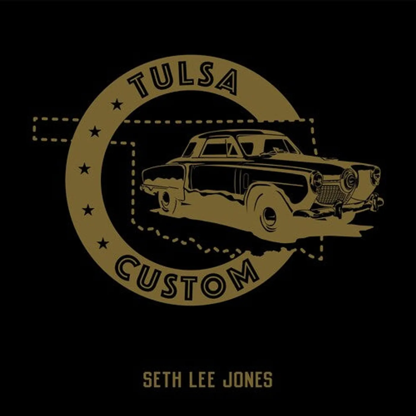 Seth Lee Jones LP Vinyl - Tulsa Custom
