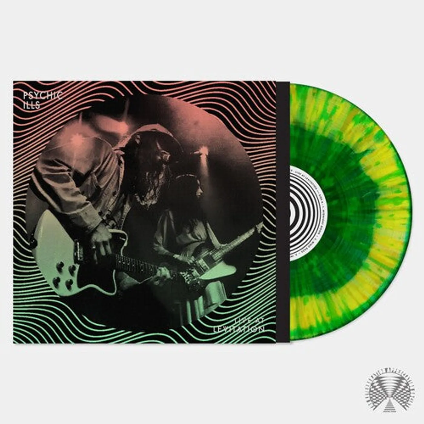 Psychic Ills LP Vinyl - Live At Levitation (Coloured Vinyl) (Grn) (Ylw)
