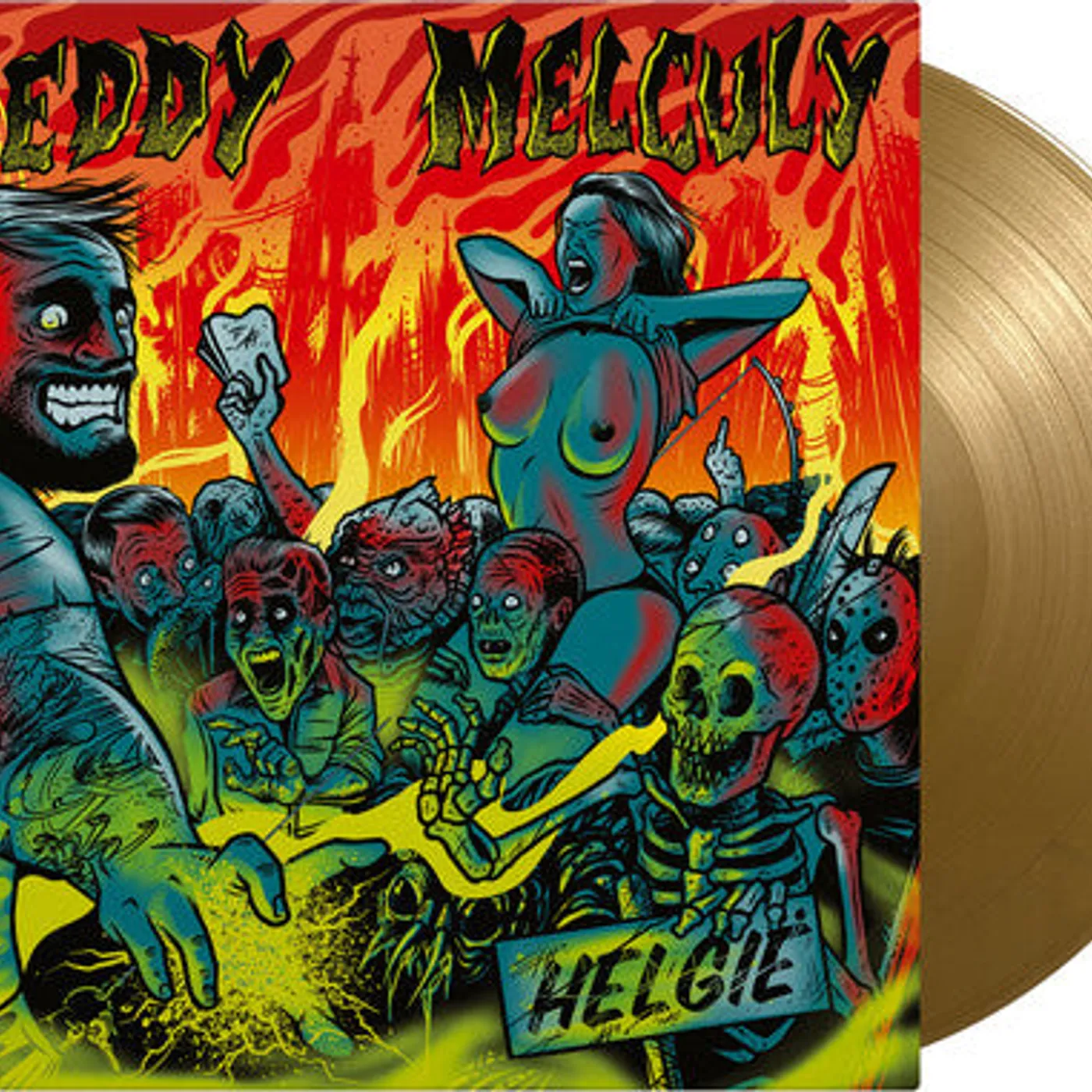 Fleddy Melculy LP Vinyl - Helgie (Coloured Vinyl) (Gol) (Ltd) (Ogv) (Post)