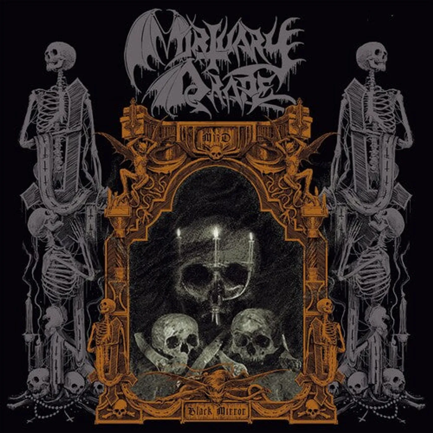 Mortuary Drape LP Vinyl - Black Mirror (Coloured Vinyl) (Gry) (Can)