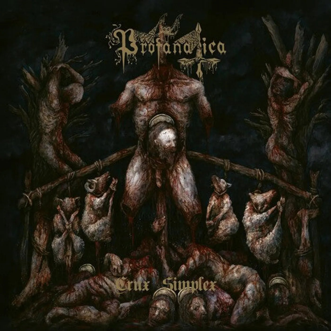 Profanatica LP Vinyl - Crux Simplex (Gate Fold) (Ltd)