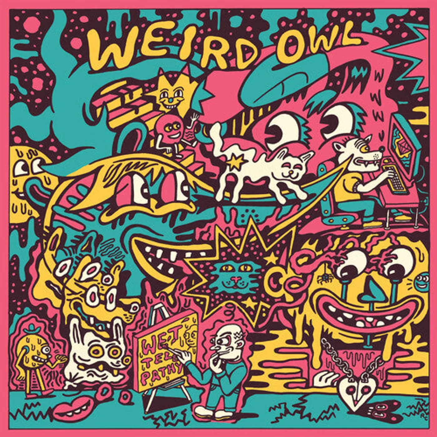 Weird Owl LP Vinyl - Wet Telepathy (Ofgv) (Wht) (Dlcd)