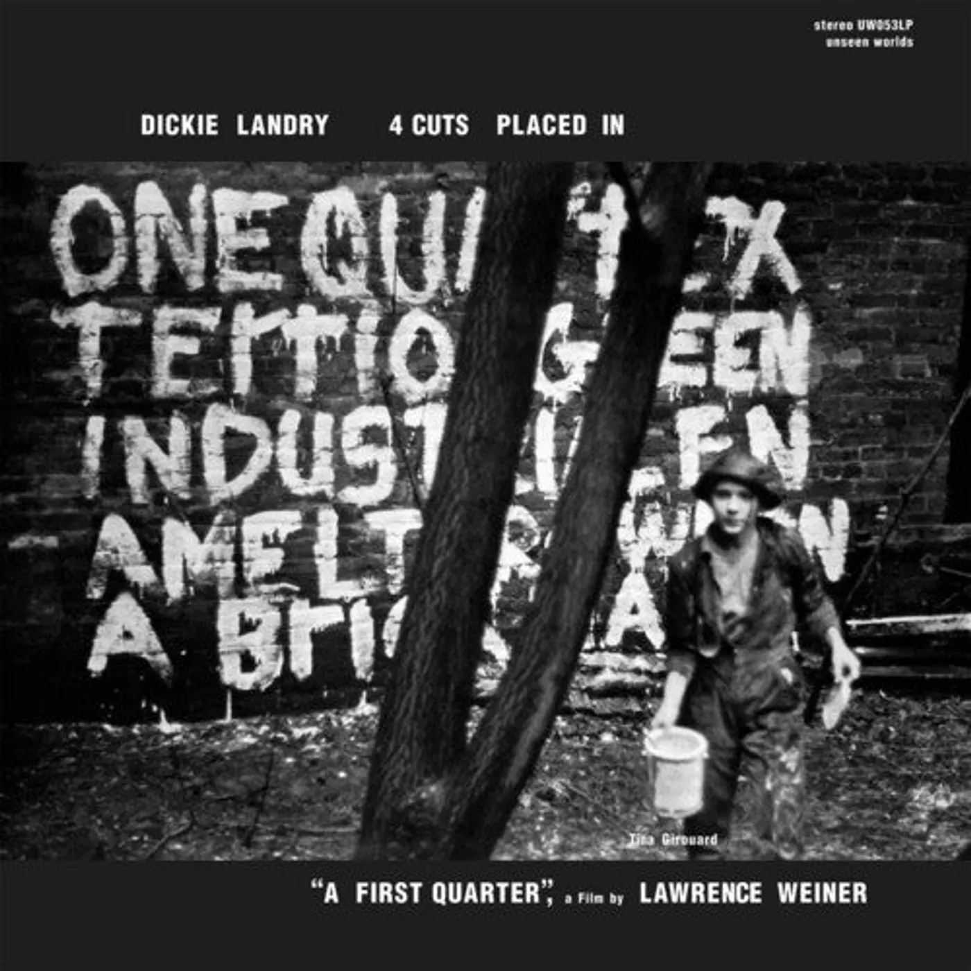 Dickie Landry LP Vinyl - 4 Cuts Placed In A First Quarter