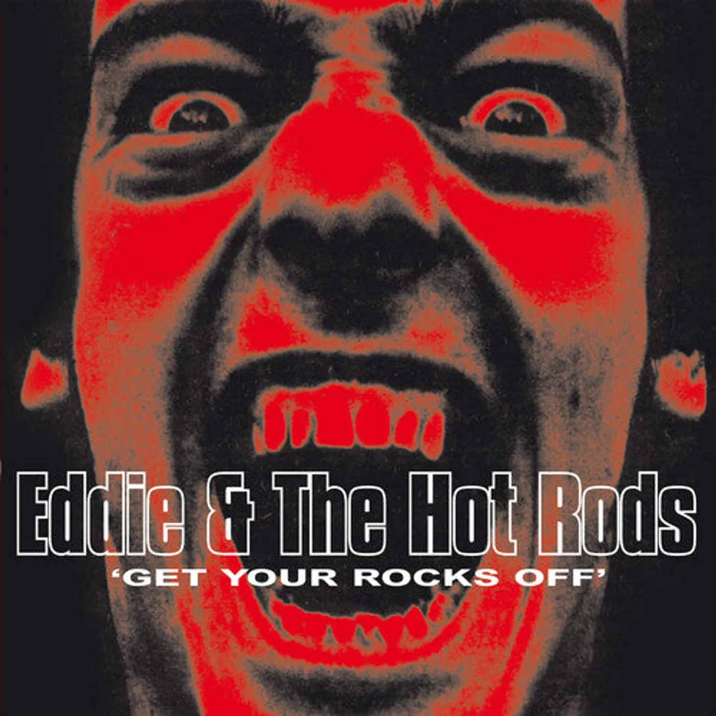 Eddie & The Hot Rods LP Vinyl - Get Your Rocks Off (Blue) (Coloured Vinyl) (Ltd) (Red)