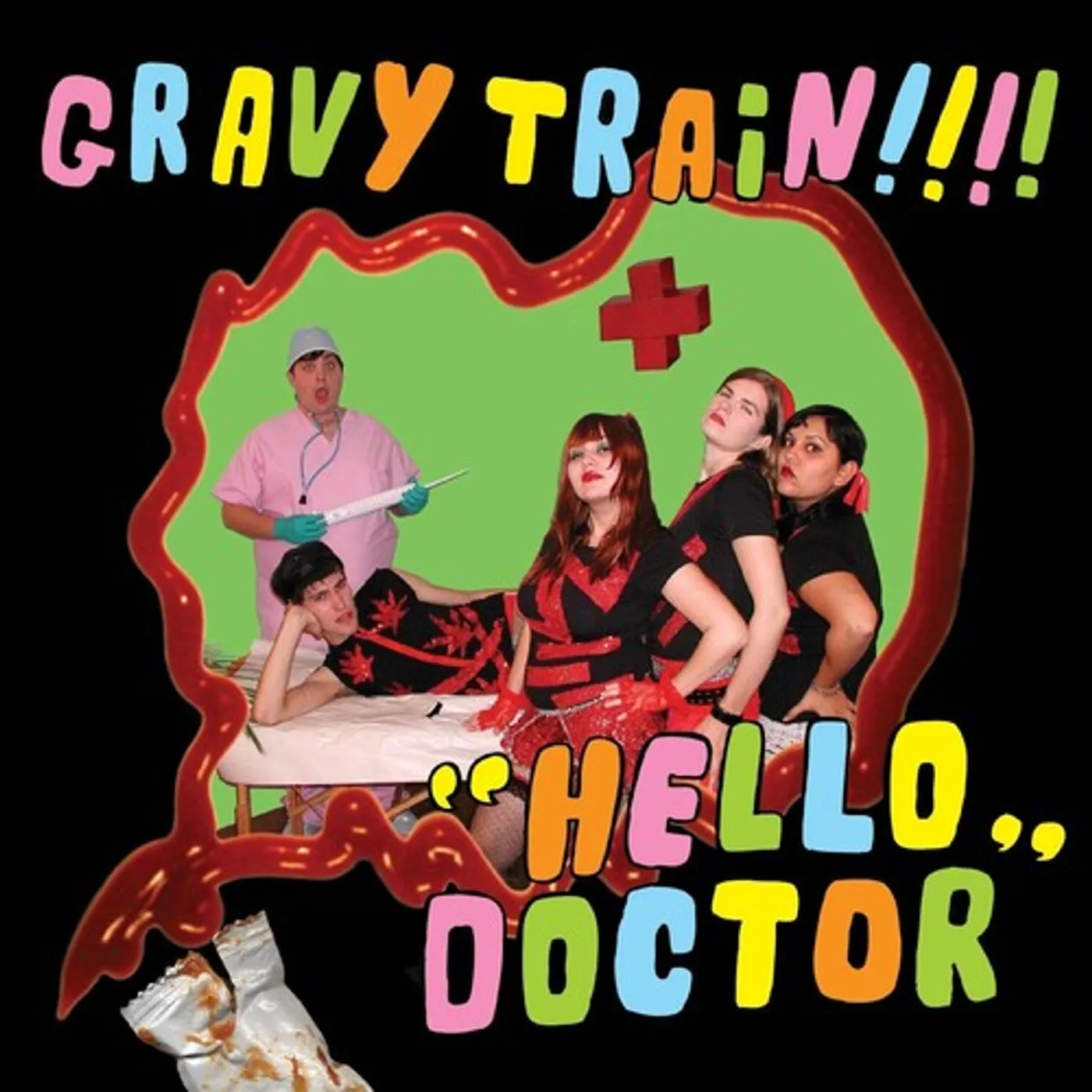 Gravy Train!!!! LP Vinyl - Hello Doctor (Coloured Vinyl) (Dlx) (Grn) (Pnk) (Post) (Wsv)