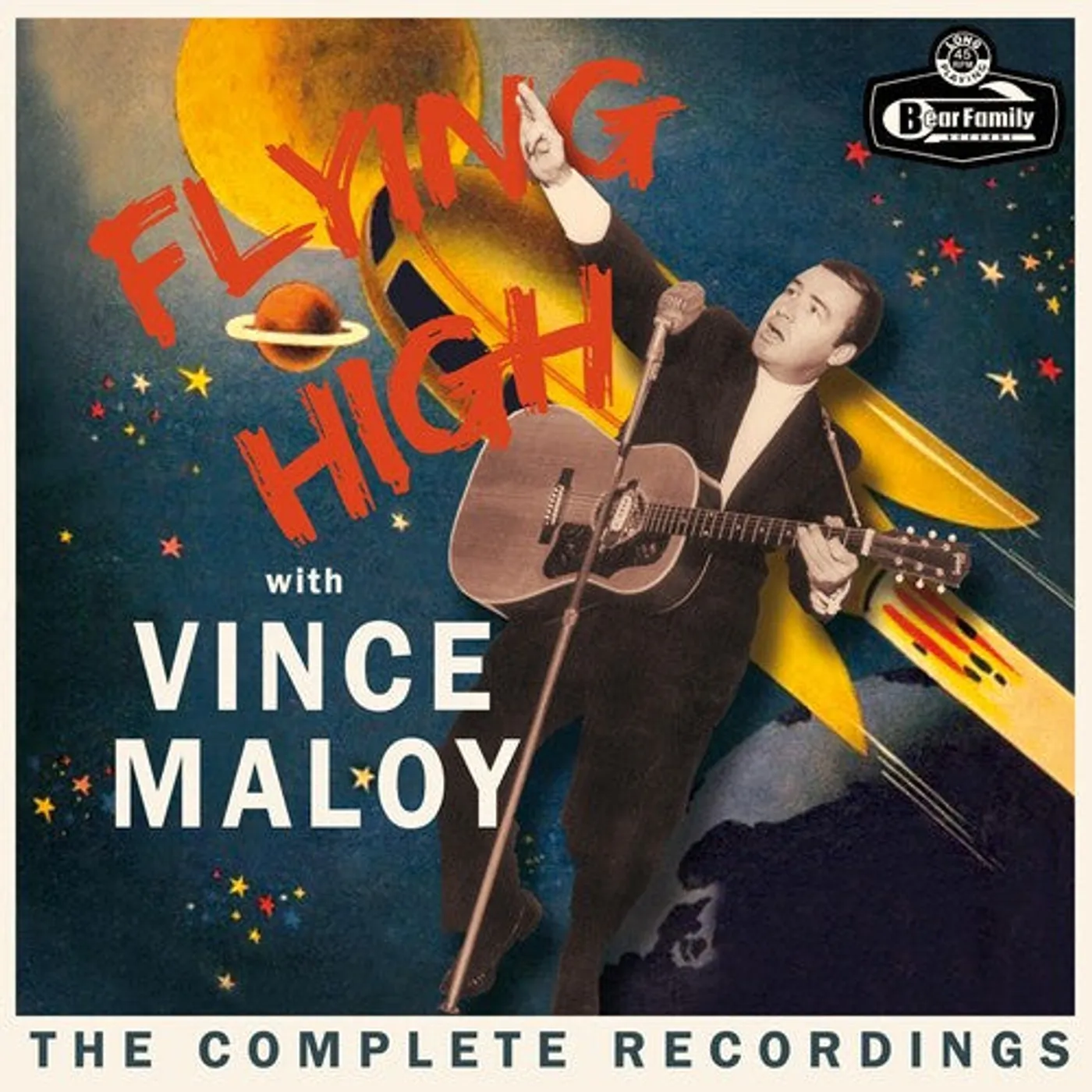 Vince Maloy LP Vinyl - Flying High With Vince Maloy: The Complete Records