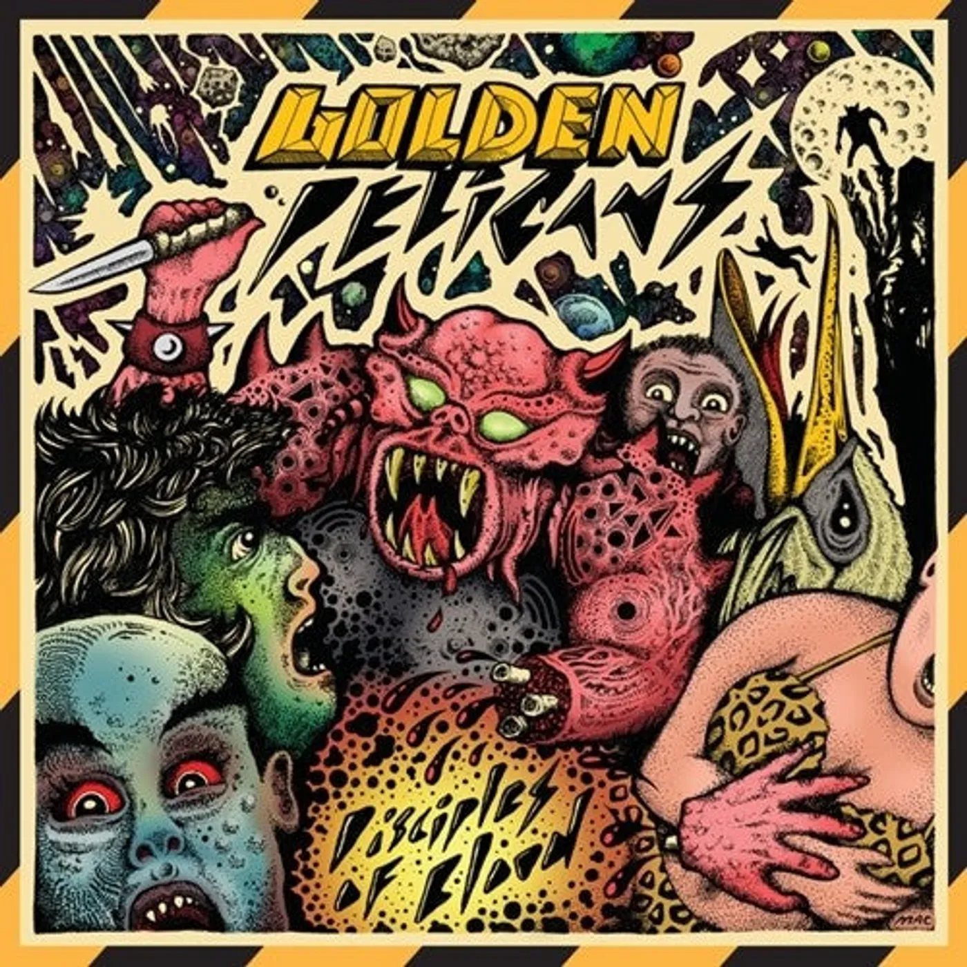 Golden Pelicans LP Vinyl - Disciples Of Blood